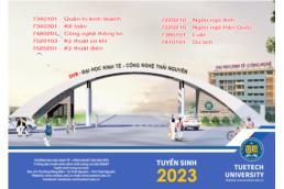 Thông báo tuyển sinh Đại học chính quy - Năm 2023